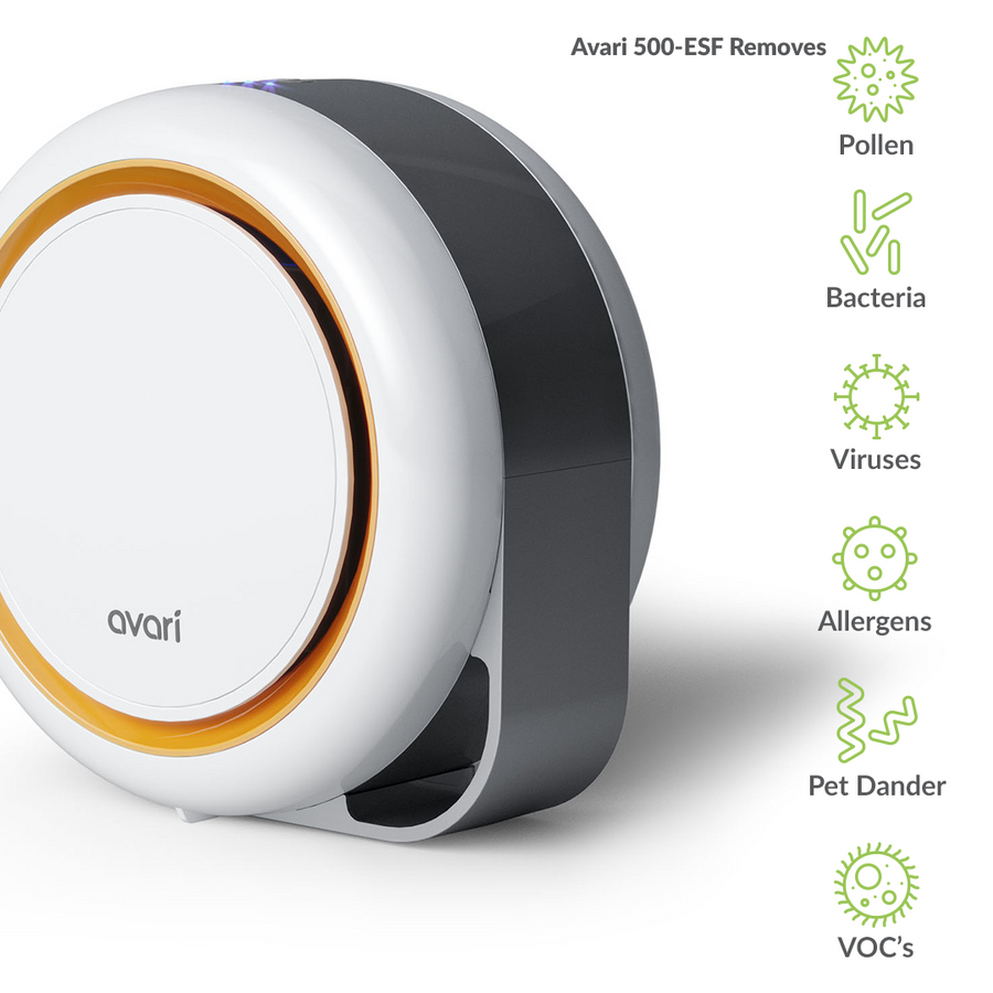 Avari 500 Personal Air Purifier Orange Removal List